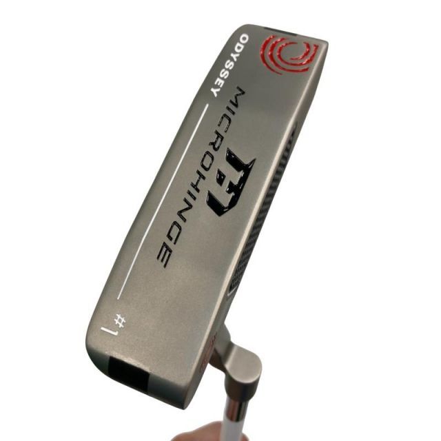 【中古】 オデッセイ MICROHINGE #1 34インチ パター PT スチール (フレックスその他) メンズ 男性用 右利き 右用 Bランク ゴルフクラブ