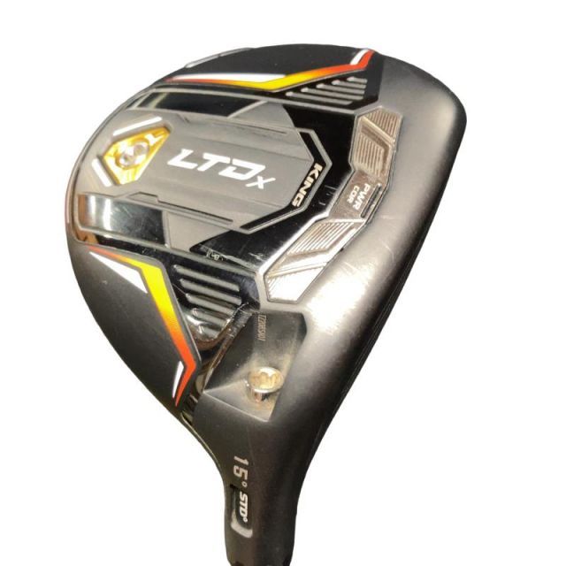 【中古】 コブラ KING LTDx 3W(ブラック) フェアウェイウッド FW Tour AD for Cobra(FW) (フレックスS) メンズ 男性用 右利き 右用 Cランク ゴルフクラブ