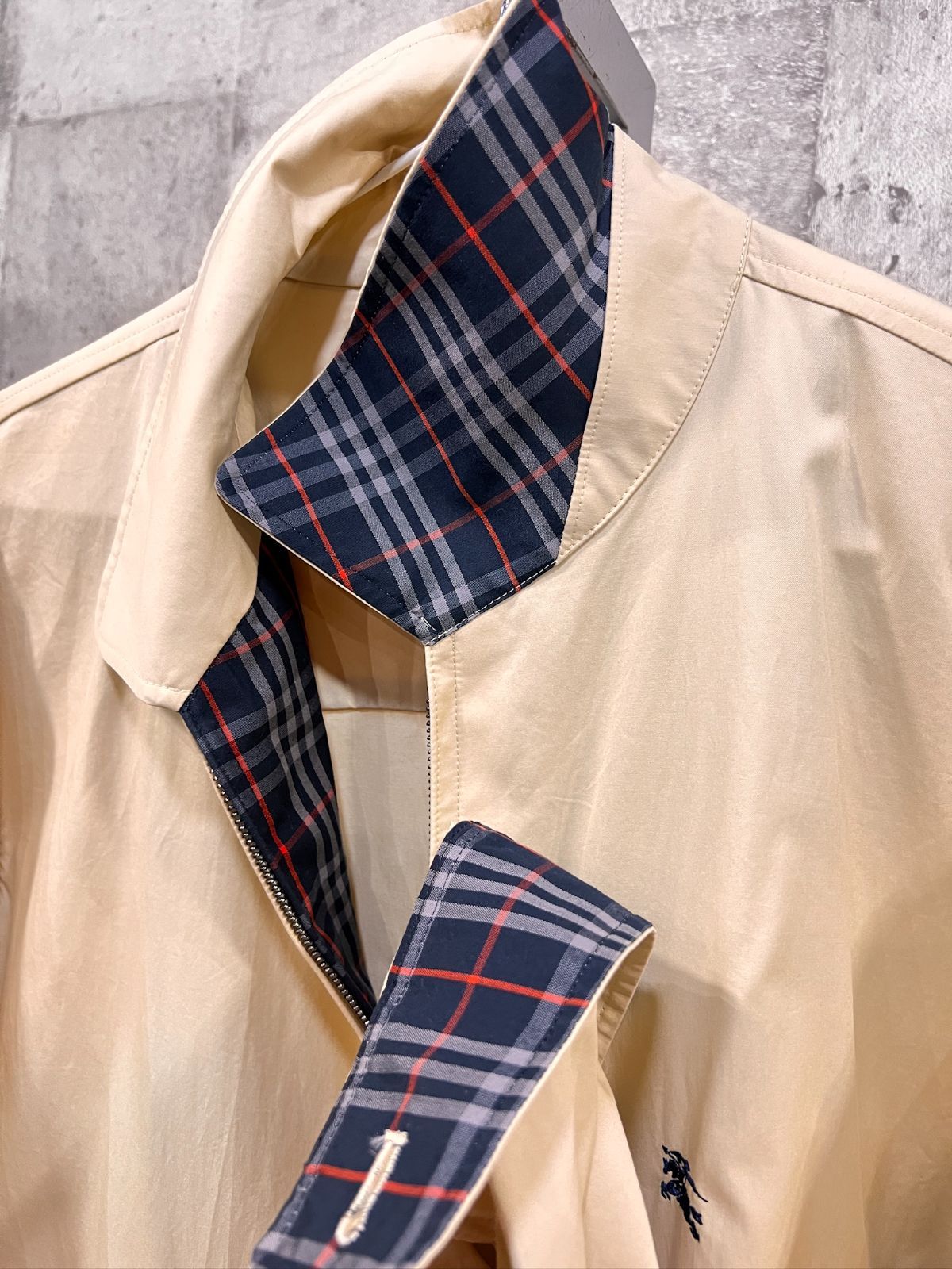 BURBERRY LONDON ドリズラー L バーバリー スイングトップ スウィング