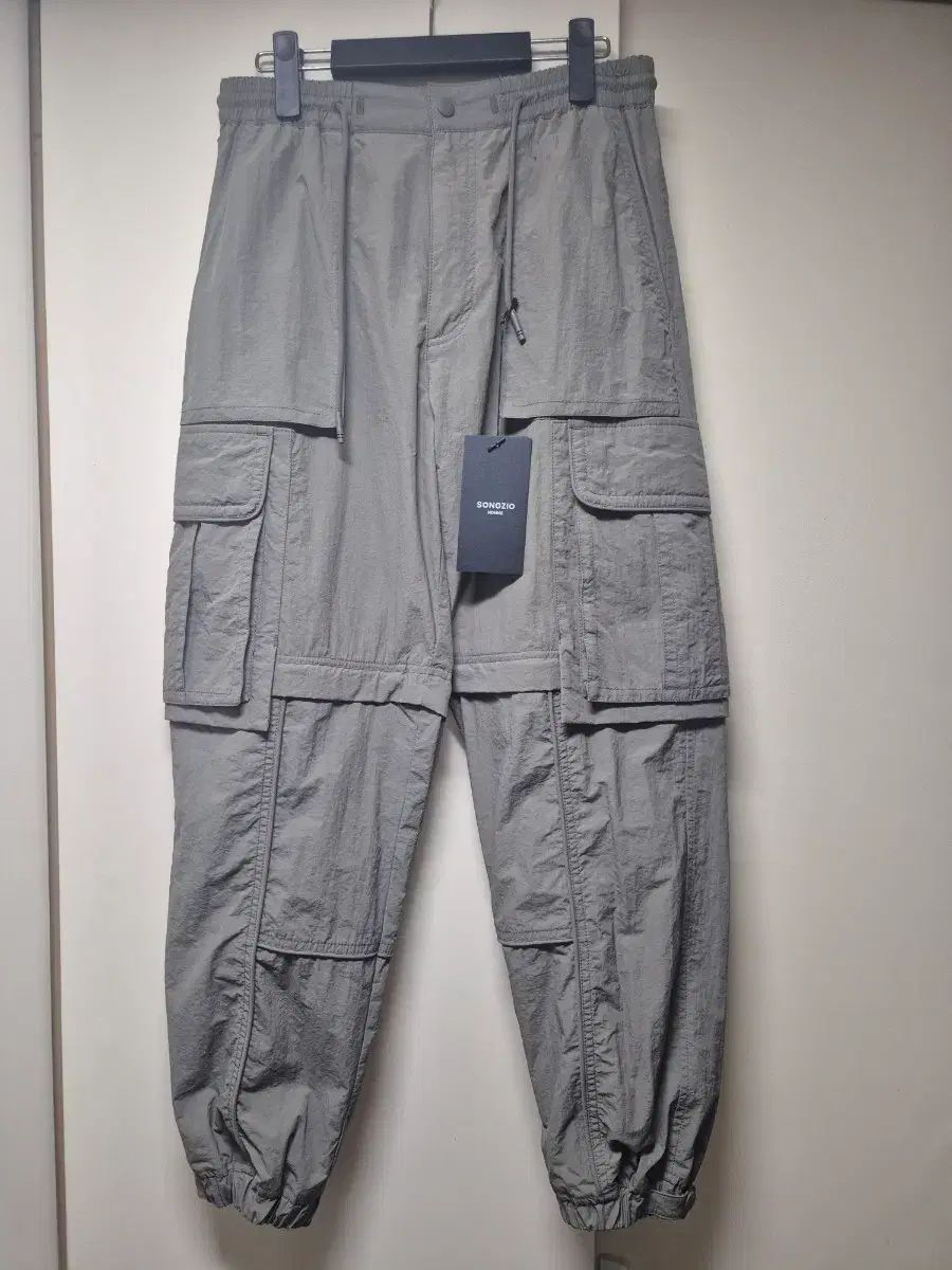(新品) SONGZIO HOMME(ソンジオ・オム) カーゴ パンツ グレー
