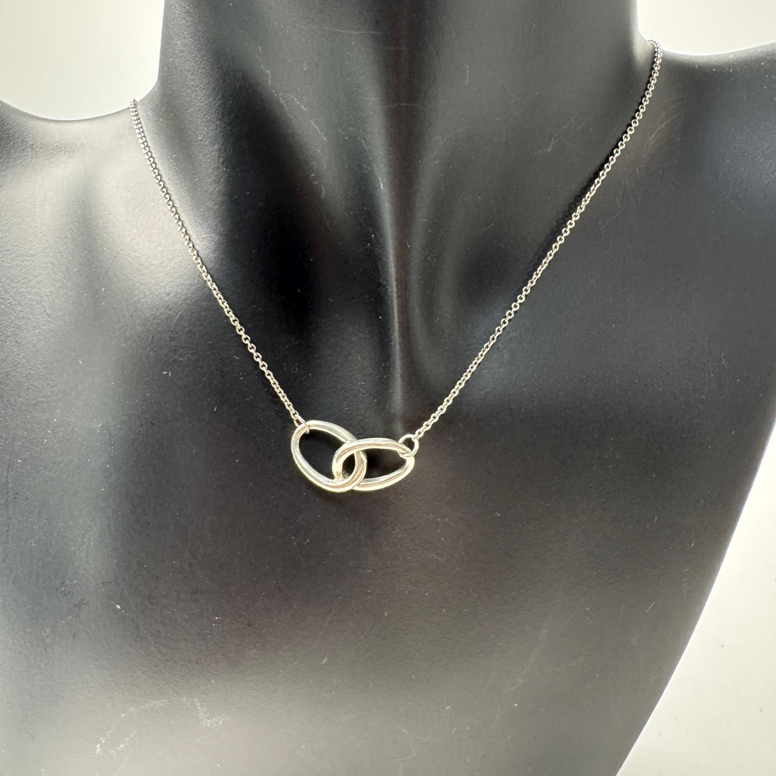 ティファニー TIFFANY ダブルループ ラージネックレス シルバー 925 レディース 15,048円