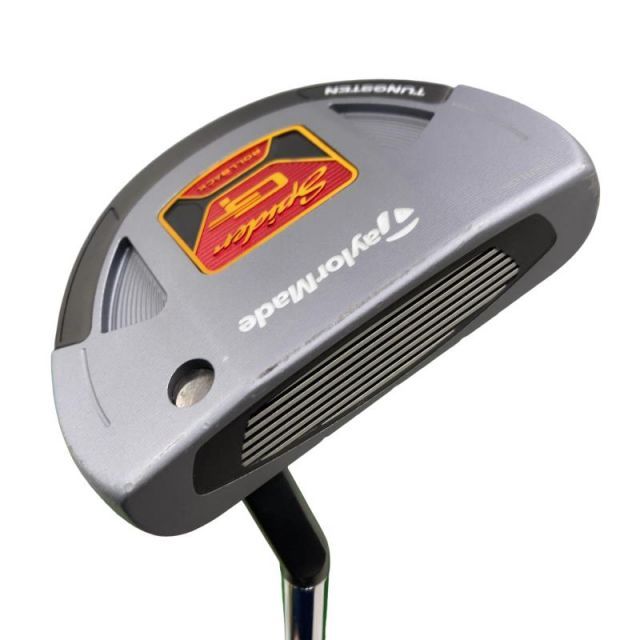 【中古】 テーラーメイド Spider GT ROLLBACK SILVER スモールスラント 34インチ パター PT スチール (フレックスその他) メンズ 男性用 右利き 右用 Cランク ゴルフクラブ