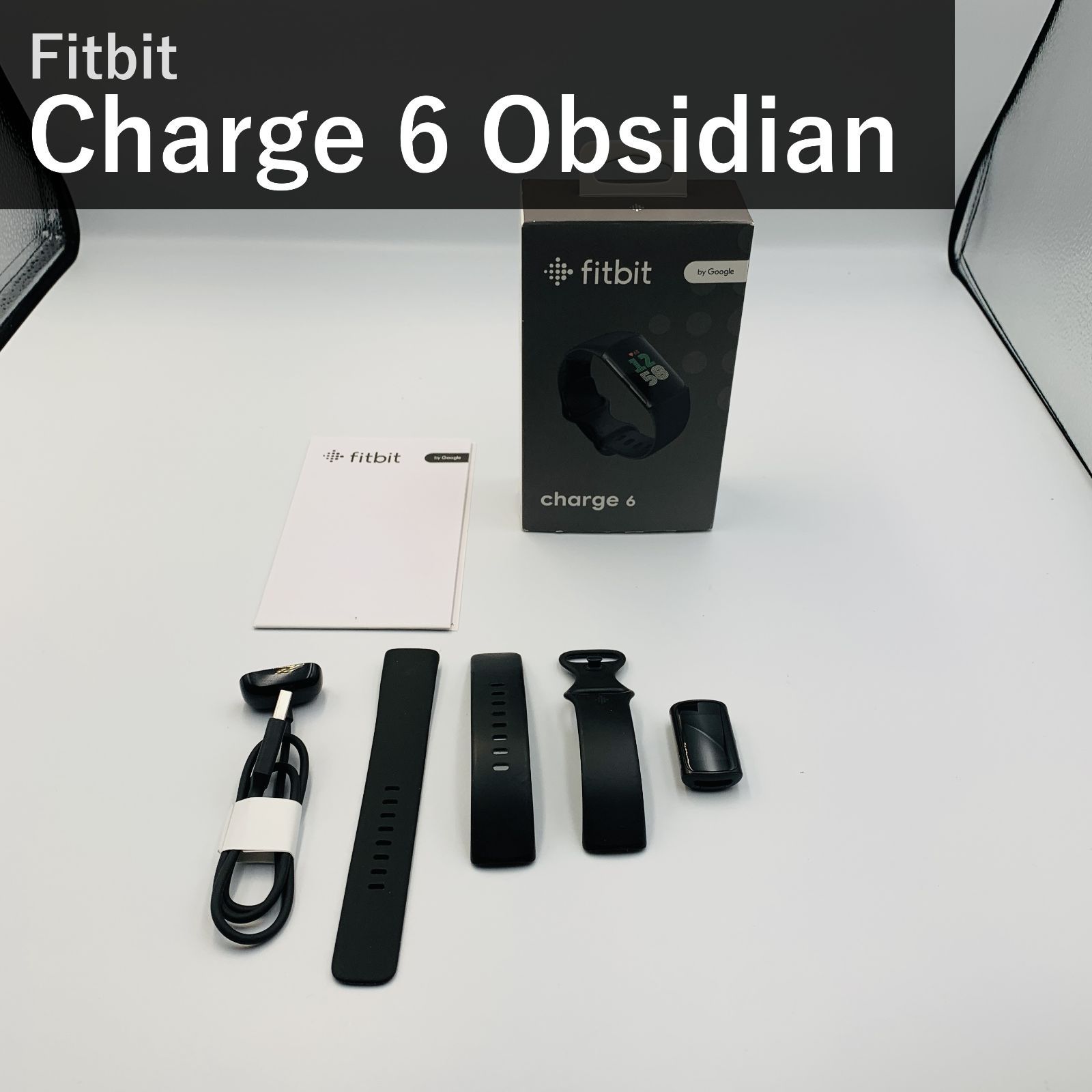 Fitbit フィットビット Charge 6 チャージ6 GA05183-AP オブシディアン 