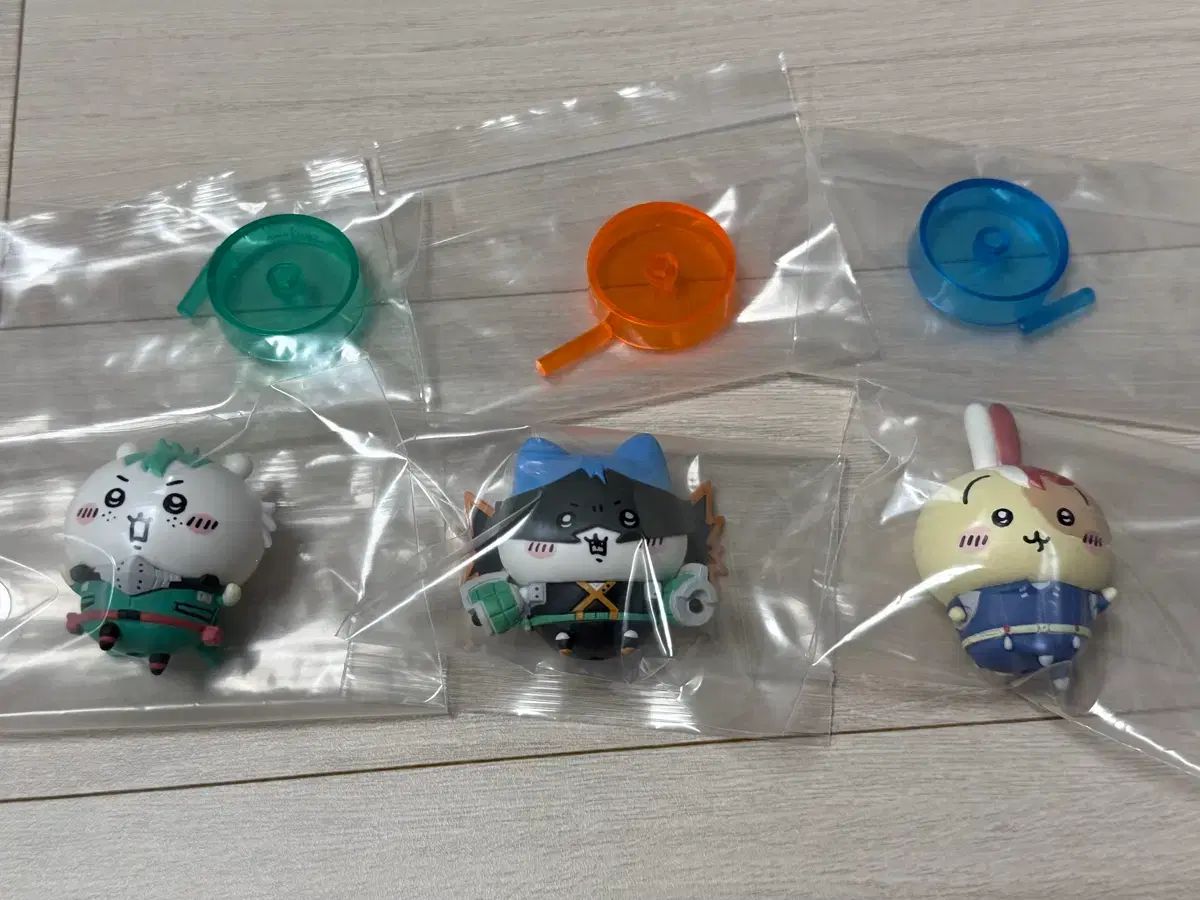 僕のヒーローアカデミア ヒロアカ ちいかわ ちいかわ ガチャ 3種セット