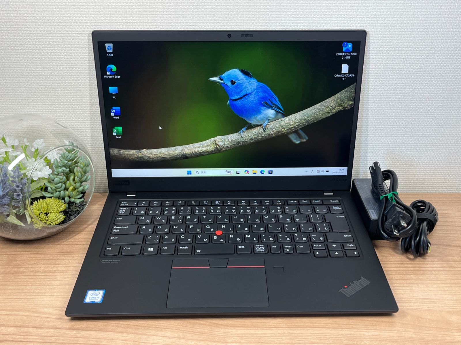 超美品〉0568 Thinkpad X1 Carbon 7th 16GB 256GB i7 office2024 
