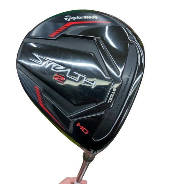 【中古】 テーラーメイド STEALTH2 HD 3W フェアウェイウッド FW TENSEI RED TM50(STEALTH FW) (フレックスR) メンズ 男性用 右利き 右用 Cランク ゴルフクラブ