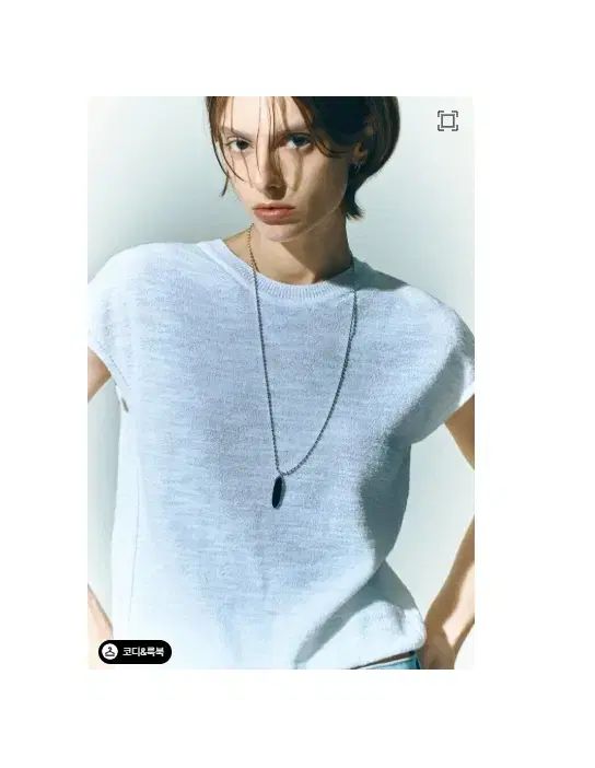 クラブモナコ コットンブレンド スリーブレス ニット トップス Sサイズ 25ss 正規品