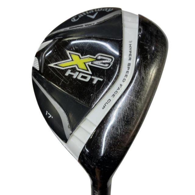 【中古】 キャロウェイ X2 HOT PRO 17° フェアウェイウッド FW Tour AD MT-6 (フレックスS) メンズ 男性用 右利き 右用 Cランク ゴルフクラブ