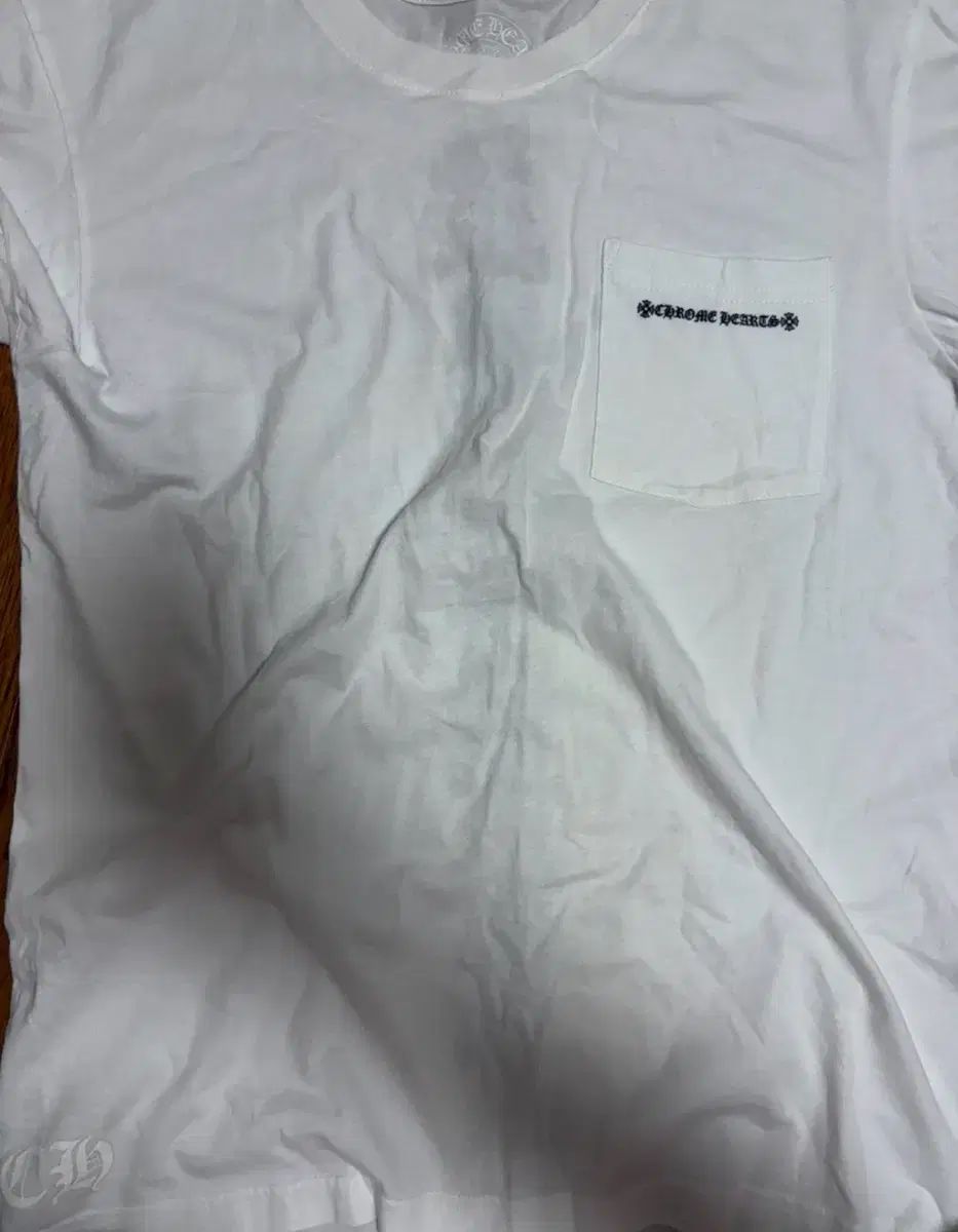 正規品 新品)CHROME HEARTS クロムハーツ セメタリー 半袖Tシャツ large 白