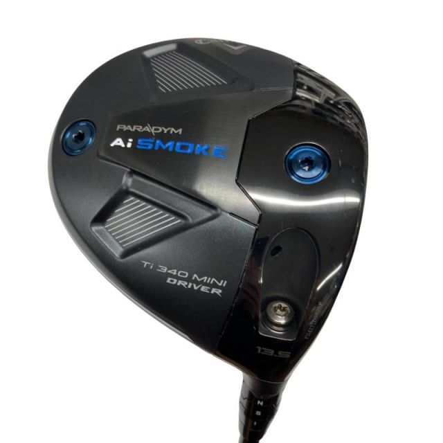 【中古】 キャロウェイ PARADYM Ai SMOKE Ti 340 MINI 13.5° ドライバー DR TENSEI 60 for CW(Ai SMOKE DR) (フレックスS) メンズ 男性用 右利き 右用 Cランク ゴルフクラブ