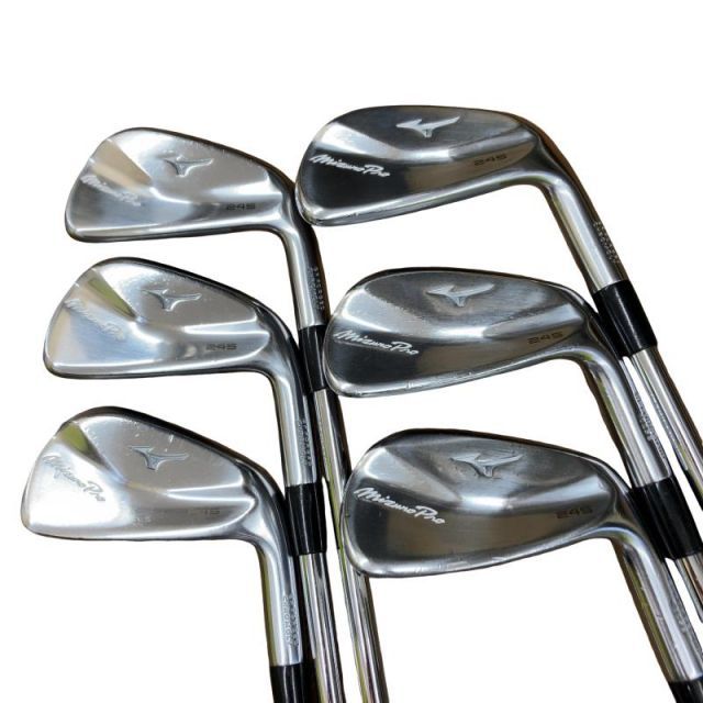【中古】 ミズノ Mizuno Pro 245 6S アイアンセット IR Dynamic Gold 95 (フレックスS) メンズ 男性用 右利き 右用 Cランク ゴルフクラブ