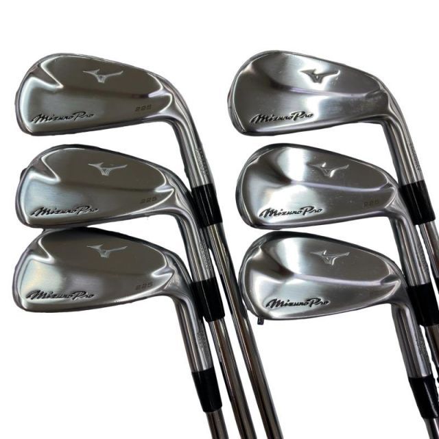 【中古】 ミズノ Mizuno Pro 225 6S アイアンセット IR Dynamic Gold 95 (フレックスS) メンズ 男性用 右利き 右用 Cランク ゴルフクラブ