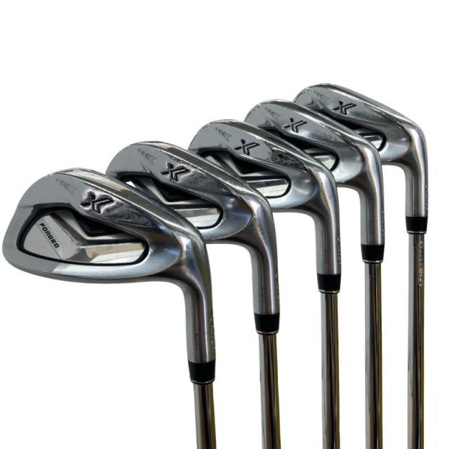 【中古】 ダンロップ XXIO(2020) eks 5S アイアンセット IR 純正特注シャフト (フレックスS) メンズ 男性用 右利き 右用 Cランク ゴルフクラブ