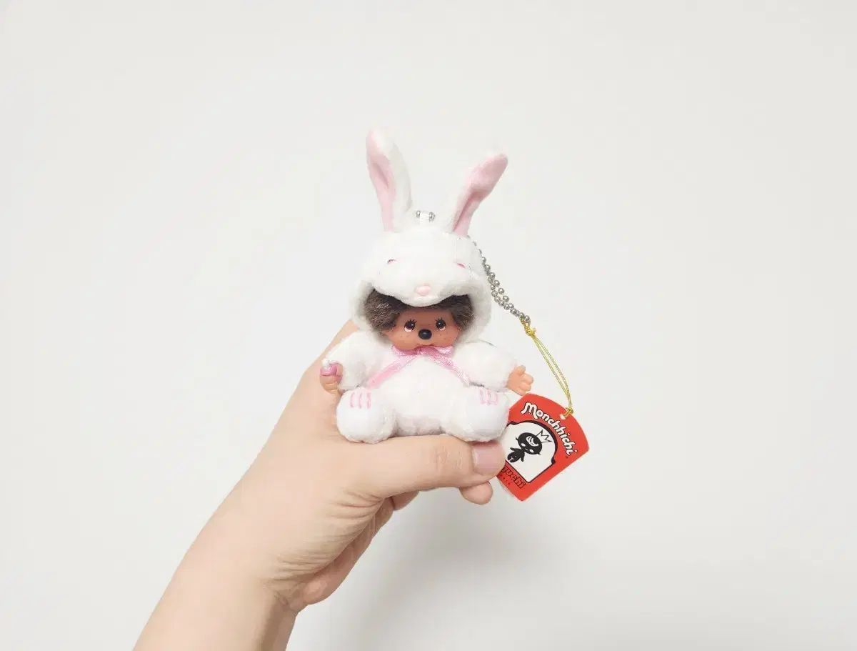 古典うさぎモンチッチミニキーホルダー