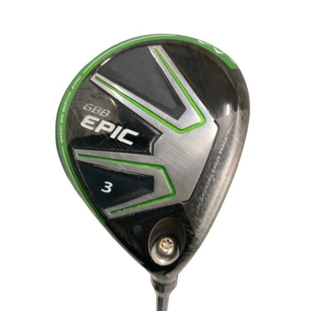 【中古】 キャロウェイ GBB EPIC 3W USA フェアウェイウッド FW 純正特注シャフト (フレックスS) メンズ 男性用 右利き 右用 Cランク ゴルフクラブ