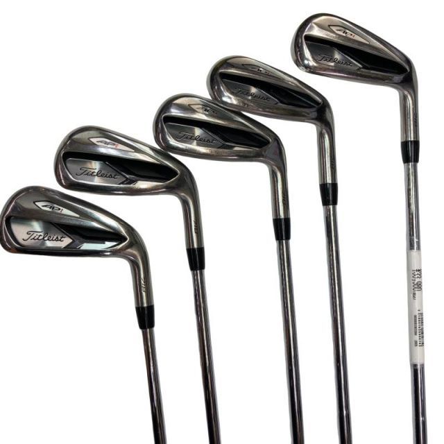 【中古】 タイトリスト Titleist AP1 718 6S アイアンセット IR 純正特注シャフト (フレックスS) メンズ 男性用 右利き 右用 Cランク ゴルフクラブ