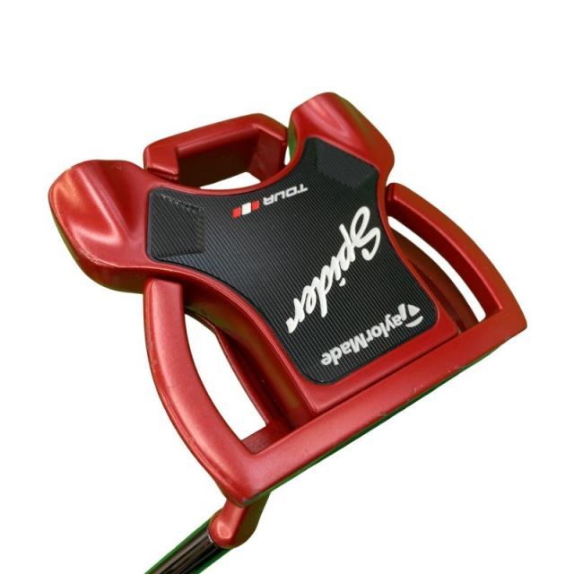 【中古】 テーラーメイド Spider Tour RED(サイトライン) 34インチ パター PT スチール (フレックスその他) メンズ 男性用 右利き 右用 Cランク ゴルフクラブ
