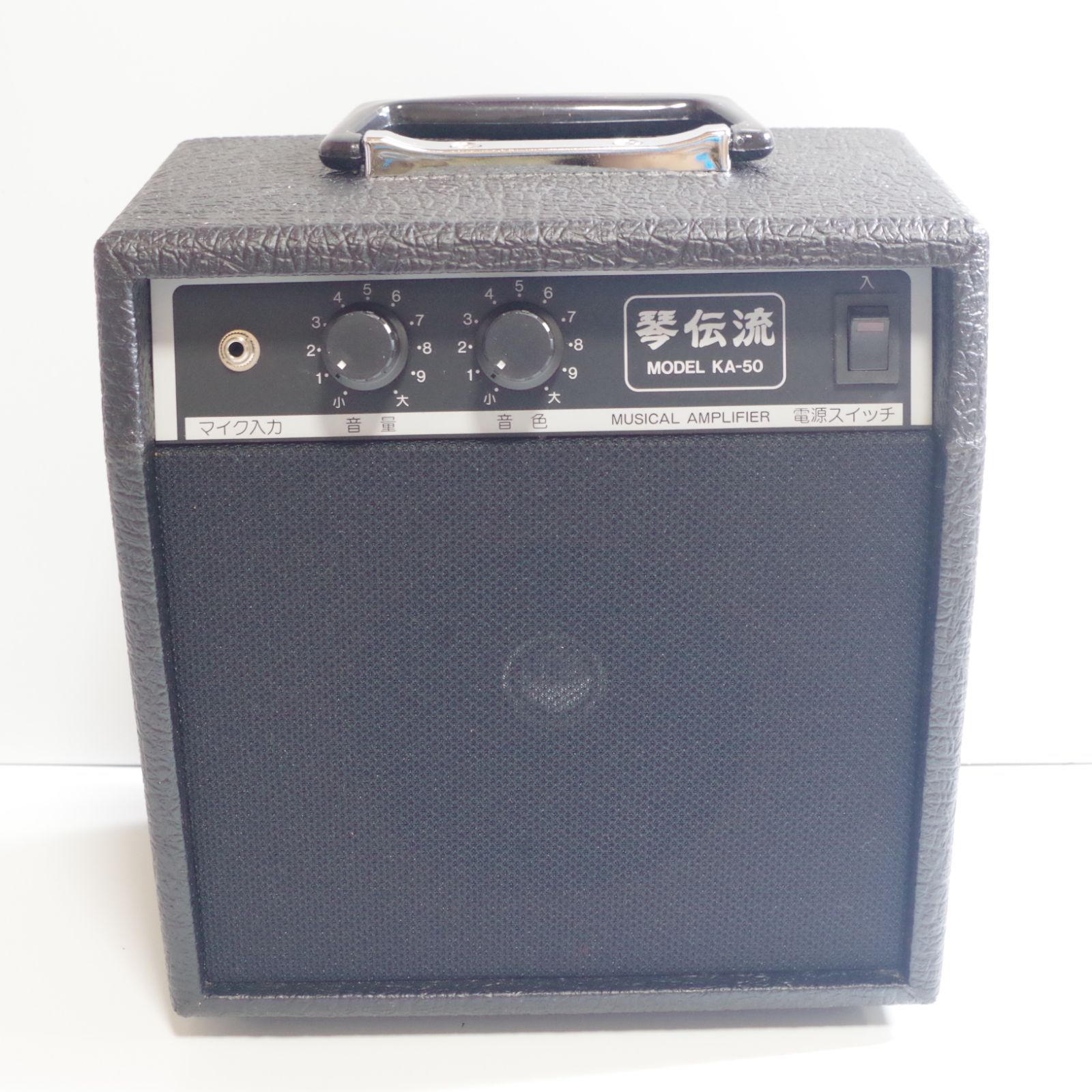 A6711 美品 琴伝流 大正琴専用アンプ KA-50 通電確認済 2WAY電源 日本