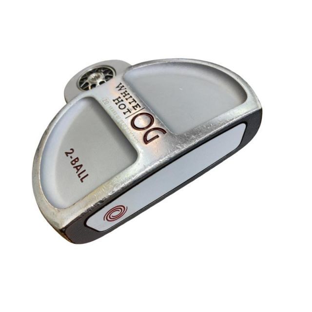 【中古】 オデッセイ WHITE HOT OG 2-BALL 34インチ パター PT STROKE LAB (フレックスその他) メンズ 男性用 右利き 右用 Cランク ゴルフクラブ