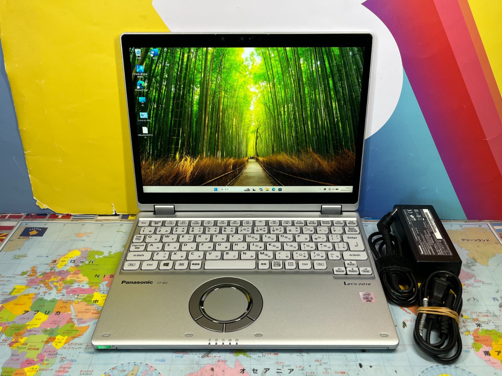 LTE 美品 レッツノート CF-QV9 12型タッチ 2in1 Office 24,360円
