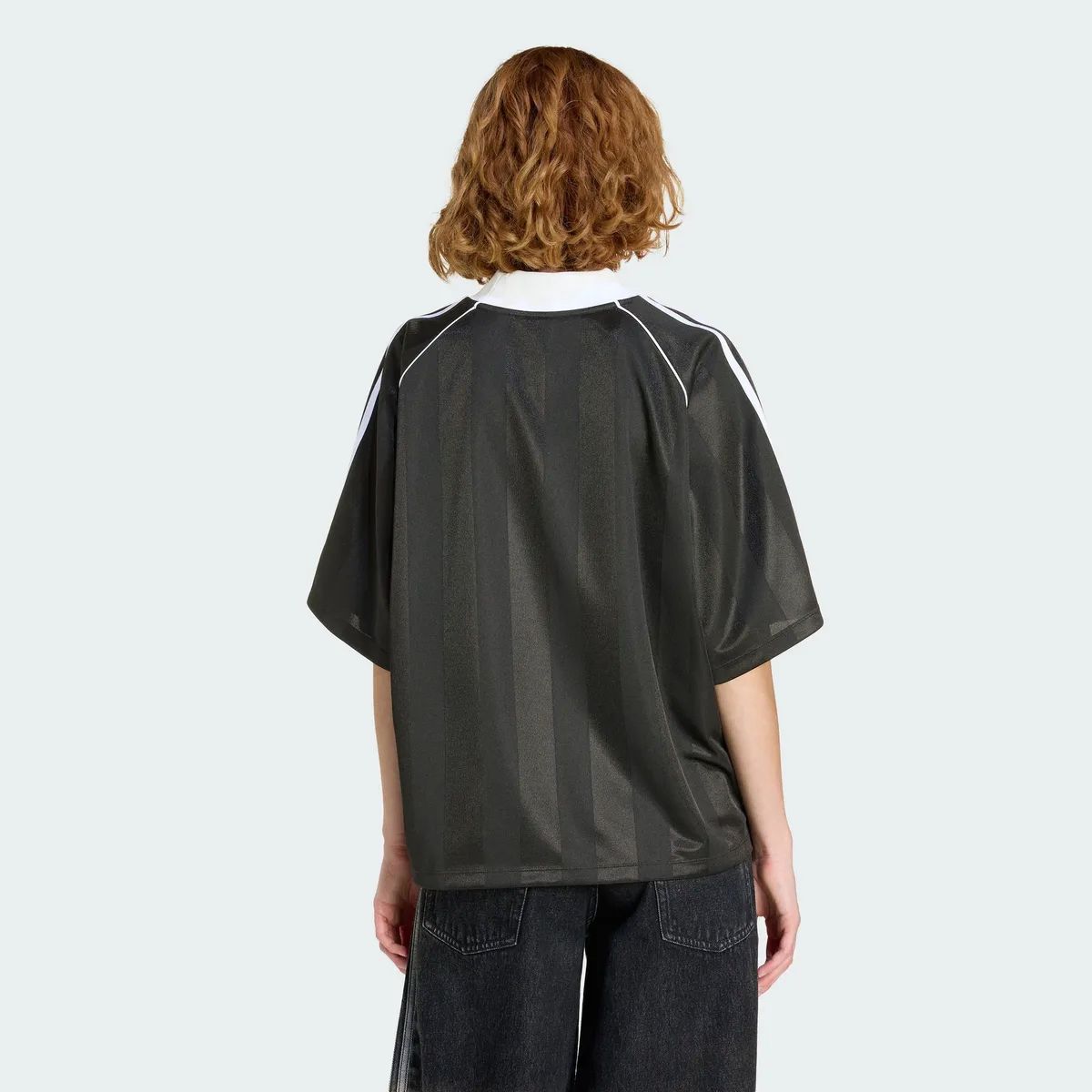 アディダス 3-ストライプ ジャカード Tシャツ Mサイズ