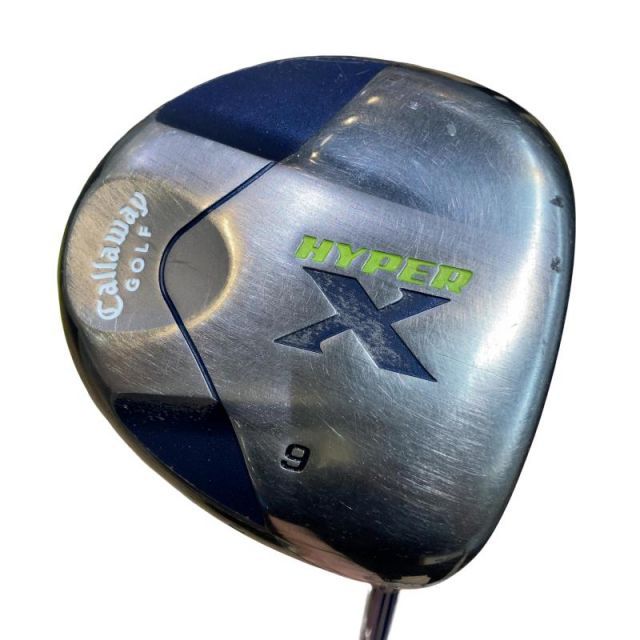 【中古】 キャロウェイ HYPER X 9° ドライバー DR ROMBAX SERIES 55 (フレックスS) メンズ 男性用 右利き 右用 Cランク ゴルフクラブ