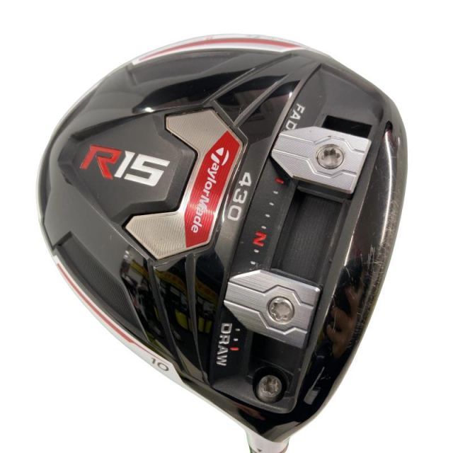 【中古】 テーラーメイド R15 430 10° ドライバー DR TM1-115(ドライバー) (フレックスS) メンズ 男性用 右利き 右用 Cランク ゴルフクラブ