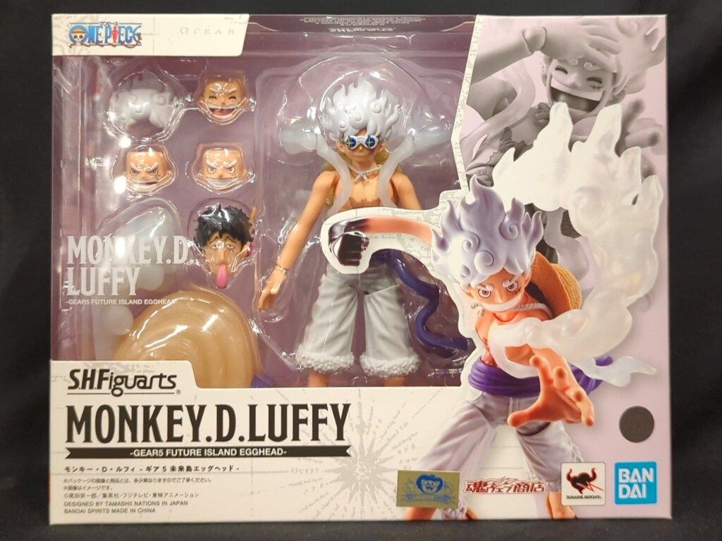 BANDAI SPIRITS S.H.Figuarts モンキー・D・ルフィ ギア5 未来島エッグヘッド