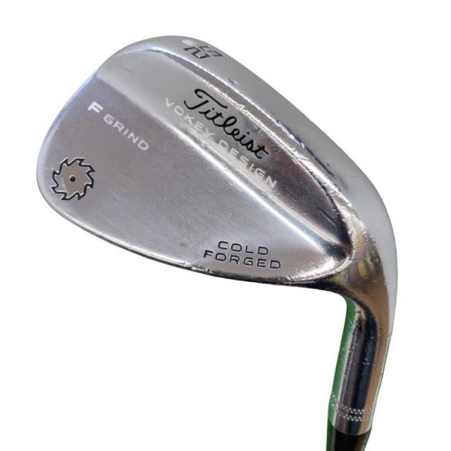 【中古】 タイトリスト VOKEY COLD FORGED(2015) 52°/10°F ウェッジ WG Dynamic Gold (フレックスS) メンズ 男性用 右利き 右用 Dランク ゴルフクラブ