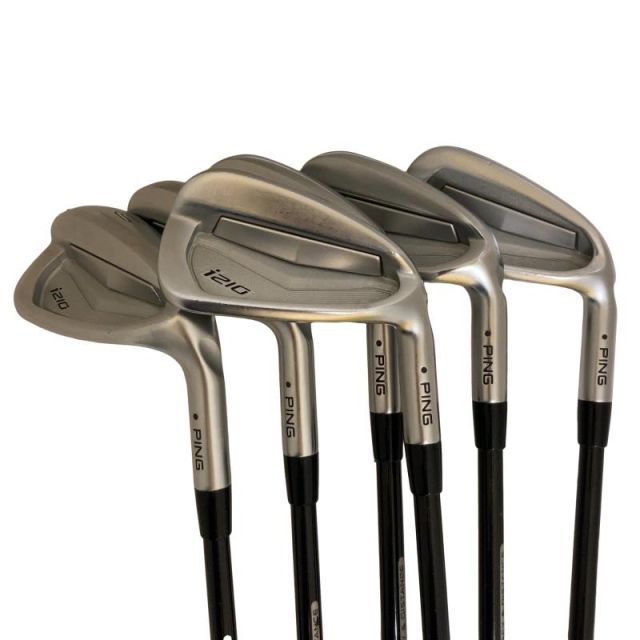 【中古】 ピン i210 6S アイアンセット IR リシャフト (フレックスその他) メンズ 男性用 右利き 右用 Cランク ゴルフクラブ