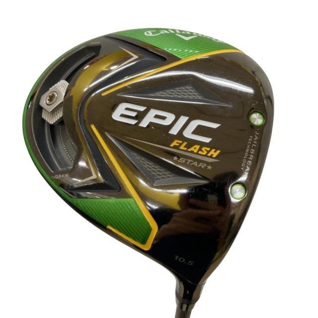 【中古】 キャロウェイ EPIC FLASH STAR 10.5° ドライバー DR Speeder EVOLUTION for CW(ドライバー) (フレックスS) メンズ 男性用 右利き 右用 Cランク ゴルフクラブ