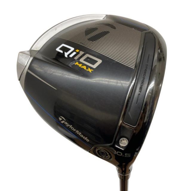 【中古】 テーラーメイド Qi10 MAX 10.5° ドライバー DR Diamana BLUE TM50(Qi10 DR) (フレックスS) メンズ 男性用 右利き 右用 Cランク ゴルフクラブ