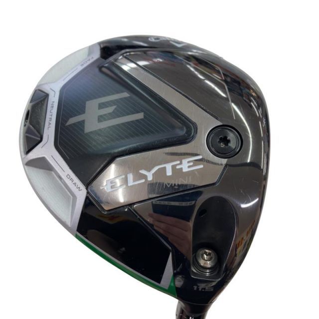 【中古】 キャロウェイ ELYTE MINI DRIVER 11.5° ドライバー DR TENSEI GREEN 60 for CW(ELYTE DR) (フレックスS) メンズ 男性用 右利き 右用 Cランク ゴルフクラブ