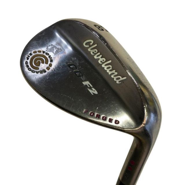 【中古】 クリーブランド CG-F2 FORGED 58°/08° ウェッジ WG Dynamic Gold (フレックスS) メンズ 男性用 右利き 右用 Cランク ゴルフクラブ
