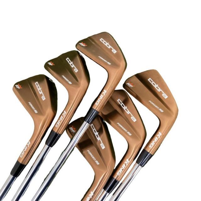 【中古】 コブラ KING RF FORGED MB COPPER 6S アイアンセット IR リシャフト (フレックスその他) メンズ 男性用 右利き 右用 Cランク ゴルフクラブ