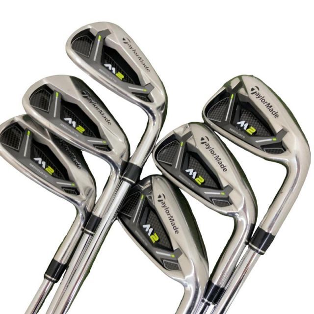 【中古】 テーラーメイド M2(2017) 6S USA アイアンセット IR RE-AX 88 HL STEEL (フレックスS) メンズ 男性用 右利き 右用 Cランク ゴルフクラブ