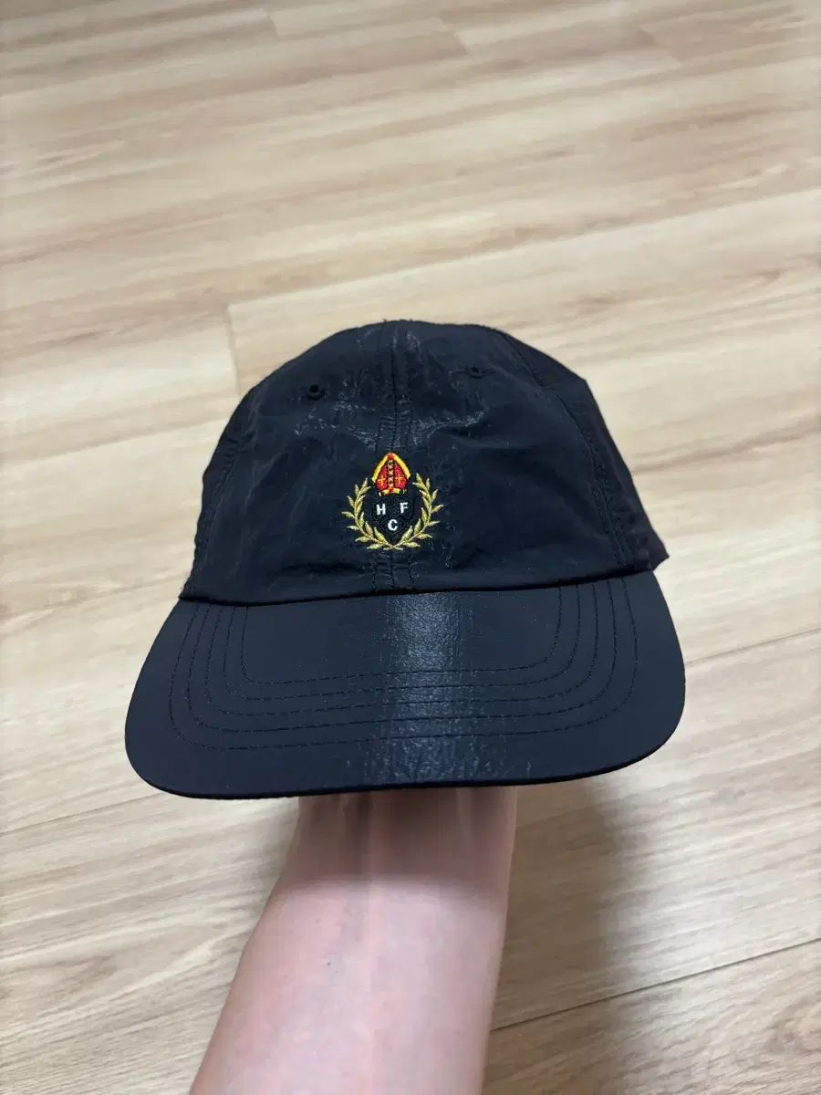 HCF ベースボールキャップ ブラック ナイロン