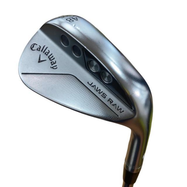 【中古】 キャロウェイ JAWS RAW クロムメッキ 48°/10°S ウェッジ WG NS PRO MODUS3 TOUR115 (フレックスS) メンズ 男性用 右利き 右用 Cランク ゴルフクラブ