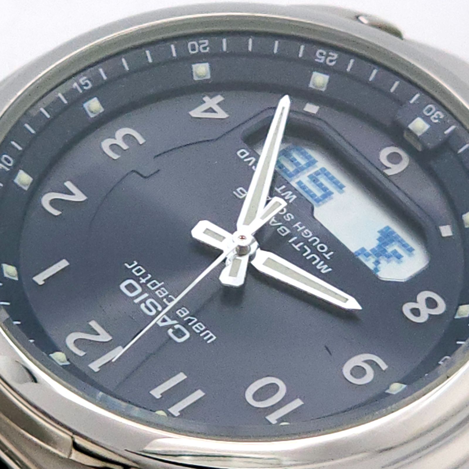 ☆美品 CASIO カシオ ウェーブセプター WVA-M630 ソーラー電波 動作品 