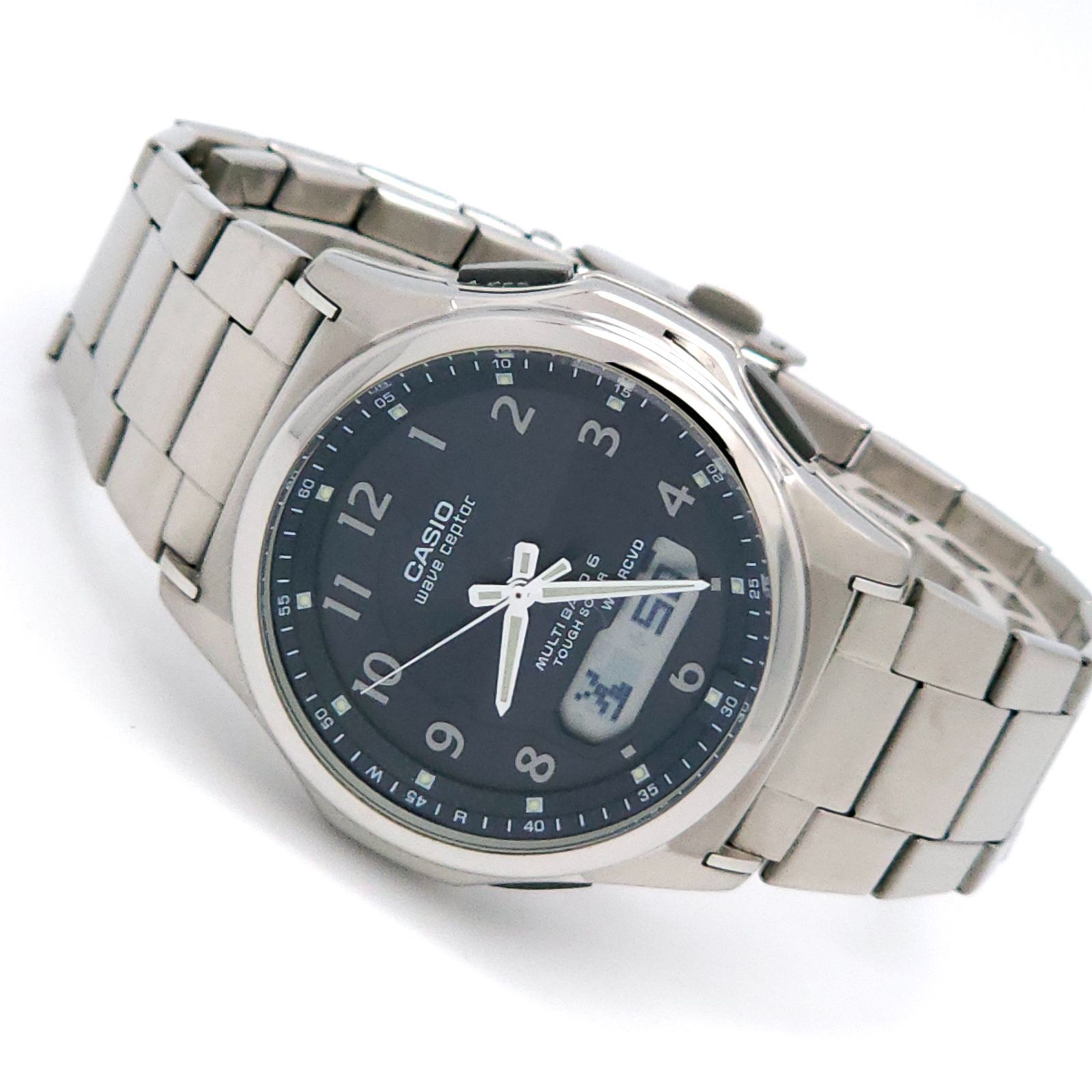 ☆美品 CASIO カシオ ウェーブセプター WVA-M630 ソーラー電波 動作品 