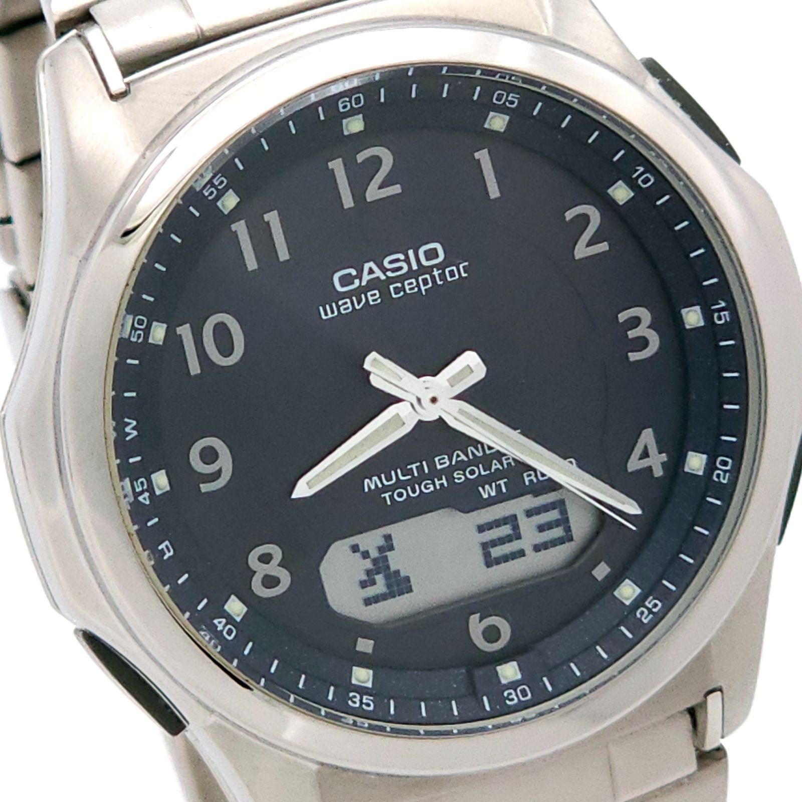 ☆美品 CASIO カシオ ウェーブセプター WVA-M630 ソーラー電波 動作品 