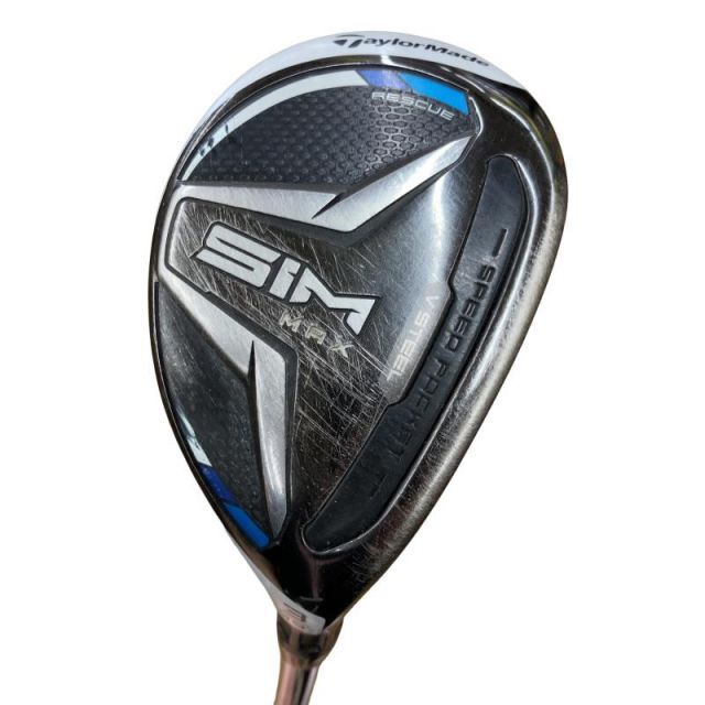 【中古】 テーラーメイド SIM MAX U3 ユーティリティ UT リシャフト (フレックスその他) メンズ 男性用 右利き 右用 Cランク ゴルフクラブ