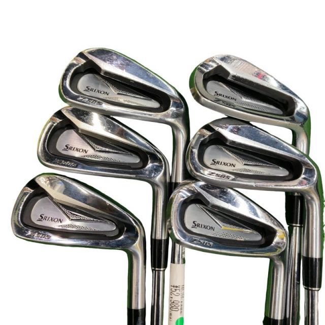【中古】 ダンロップ SRIXON Z585 6S アイアンセット IR NS PRO MODUS3 TOUR105 D.S.T (フレックスS) メンズ 男性用 右利き 右用 Cランク ゴルフクラブ