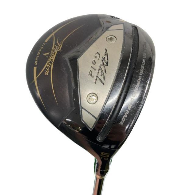 【中古】 つるや AXEL Gold Premium V 5W フェアウェイウッド FW AXEL Gold Premium V(フェアウェイ) (フレックスR) メンズ 男性用 右利き 右用 Cランク ゴルフクラブ