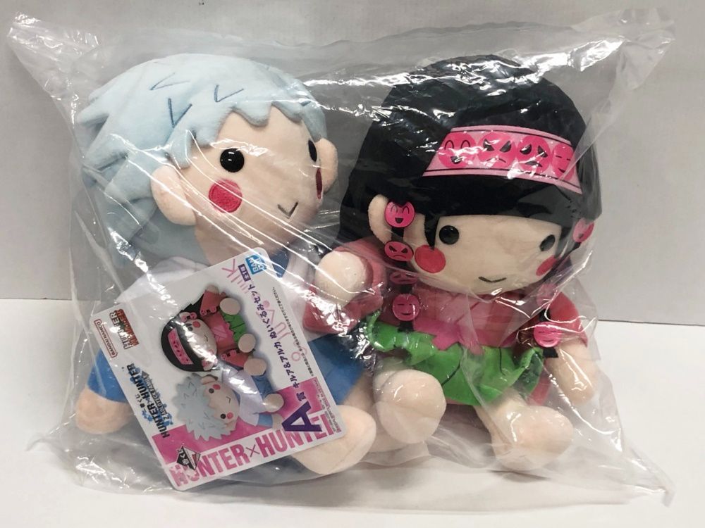 28.【未開封】A賞 キルア＆アルカ ぬいぐるみセット 一番くじ HUNTER