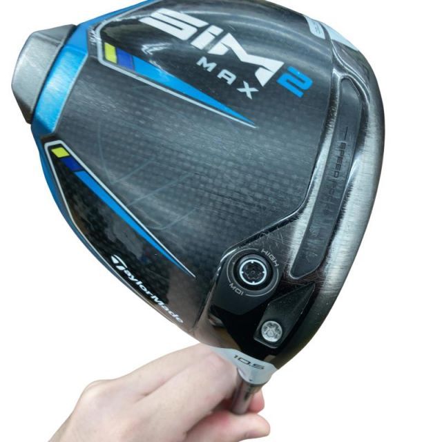 【中古】 テーラーメイド SIM2 MAX 10.5° ドライバー DR TENSEI BLUE TM50(SIM2 DR) (フレックスS) メンズ 男性用 右利き 右用 Cランク ゴルフクラブ
