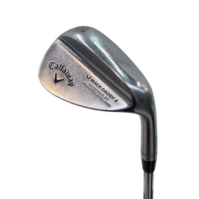 【中古】 キャロウェイ MACK DADDY 2 クロムメッキ 52°/12°S USA ウェッジ WG Dynamic Gold (フレックスその他) メンズ 男性用 右利き 右用 Cランク ゴルフクラブ