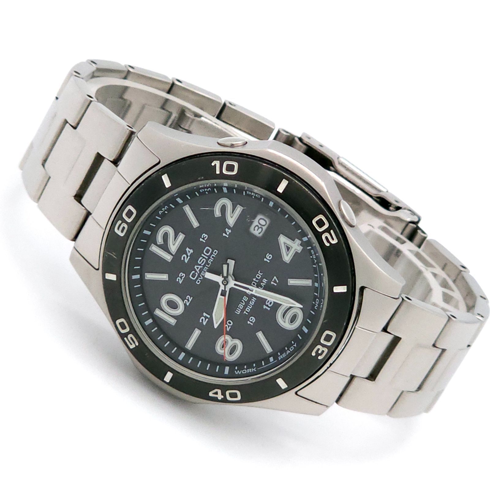 CASIO カシオ オーバーランド OVW-110 ソーラー電波 動作品 - メルカリ