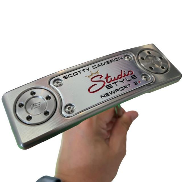 【中古】 タイトリスト SCOTTY CAMERON STUDIO STYLE NEWPORT 2 PLUS(2025) 34インチ パター PT スチール (フレックスその他) メンズ 男性用 右利き 右用 Cランク ゴルフクラブ