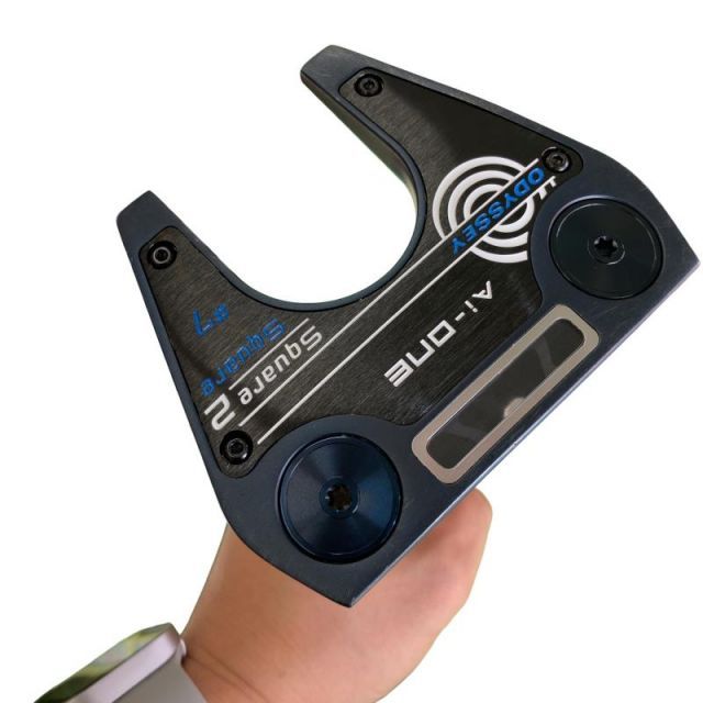 【中古】 オデッセイ Ai-DUAL SQUARE 2 SQUARE #7 34インチ パター PT STROKE LAB 120 スチール (フレックスその他) メンズ 男性用 右利き 右用 Cランク ゴルフクラブ